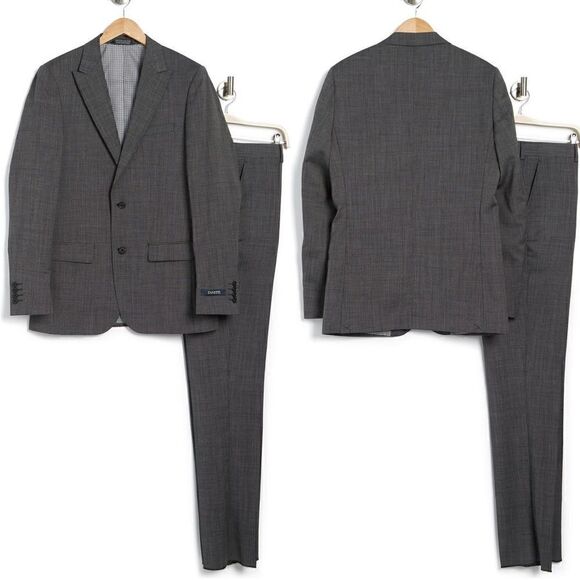 ZANETTI Slim Fit Two-button Suit Size 32R - Picture 1 of 10